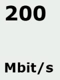 Business 200 Mbit/s symmetrischer Internet Uplink – Standleitung